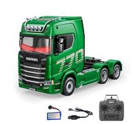TOUCAN RC HOBBY 1/18 RTR Tractor Truck SC 770S 1501 6X4 RC Camión Sistema de Sonido Demon Eyes Montado Modelo para Adultos Aficionados