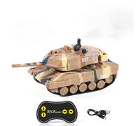 TOUCAN RC HOBBY 1:77 Ready to Run Mini Tank RC German Panther WW2 Battle Tank Easy Model