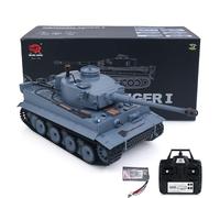 TOUCAN RC HOBBY 2.4Ghz Henglong 1/16 Escala 7.0 Plástico Ver German Tiger I RTR RC Tanque Modelo 3818