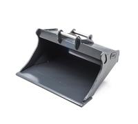 TOUCAN RC HOBBY Cubo ancho de metal para LR914 PRO MAX 1/14 hidráulico RC excavadora de control remoto excavadora máquina de construcción Flysky radio batería