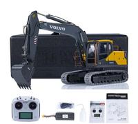 TOUCAN RC HOBBY Double E EC160E 1/14 RC Excavadora hidráulica E111 Excavadoras de control remoto de aleación, US en stock