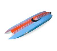 TOUCAN RC HOBBY E33 Barco de alta velocidad con control inalámbrico Kevlar Racing Boats modelo 4082 Motor sin escobillas 160A ESC Sistema de refrigeración sin batería para adultos