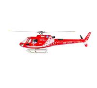 TOUCAN RC HOBBY FLYWING AS350 Mando a distancia Helicóptero RC Avión Modelo Un Clic Regreso Motor Sin Escobillas RTF Flysky I6S Radio Batería Cargador