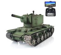 TOUCAN RC HOBBY Henglong 1/16 7.0 Soviético cortado a medida KV-2 Gigant RTR RC Tank 3949 FPV