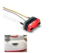 TOUCAN RC HOBBY Lámpara LED de advertencia de plástico de 2 V-2.2 V, compatible con camión tractor control remoto Tamiya 1:14 56368 56371 Engineering Dumper 3363