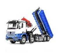 TOUCAN RC HOBBY LESU 1:14 8x8 hidráulico Roll Off RC camión Z0122 control remoto dumper con grúa 3 velocidades de bloqueo diferencial luz sonido