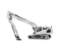 TOUCAN RC HOBBY LESU AOUE LR945 KIT Unidad 1/14 RC Excavadora Hidráulica de Larga Distancia Modelo de Excavadora CNC con Brazo Extendido, Luz, Válvula de 7 Canales, Bomba de 4 MPa, LCD