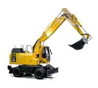 TOUCAN RC HOBBY PW180 98% metal 1/12 excavadora hidráulica teledirigida 10CH válvula 2brazo RC excavadora maqueta motor de bomba sin escobillas para exteriores
