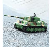 TOUCAN RC HOBBY RTR 1/72 RC Tank German Tiger Battle Tank Torreta 360°Rotación Mini Sonido