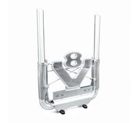 TOUCAN RC HOBBY Tubo de escape de metal con control de luz LED compatible con DIY Tamiya 1/14 teledirigido 56368 56379 pieza de actualización de modelo