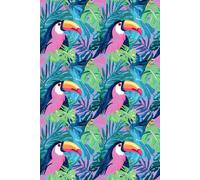 Toucans In The Jungle Notebook or Journal: 6x9 inches & 200 Pages of Pure Magic