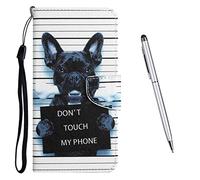 TOUCASA Funda para Xiaomi Mi 10T Lite 5G / Xiaomi Mi 10i, Libro Piel Carcasa de Cuero Silicona Suave Protectora Flip Folio Case Dibujos Funda para Xiaomi Mi 10T Lite 5G Cover (Perro)