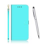 TOUCASA Funda Xiaomi Mi 9T / Redmi K20, PU Cuero Slim Case de Estilo Billetera Carcasa Interna Suave [Absorción de Choque ] [Soporte Plegable Función] [Cierre Magnético] Funda (Menta Verde)