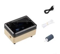 Touch Air Pump 1.5W Ultra-Quiet 2L/min USB(brown) | Touch sensitive switch, one-hand control, ultra-quiet 1.5W motor, 2L/min flow rate, USB-C charging
