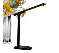 Touch Desk Lamp, Eye Caring Light Fixture,15.35x13.39in Adjustable Brightness Mode, Flicker Free Illumination, Modern Sleek Design for Office, Study, Bedroom, Vanity, Reading, Writing