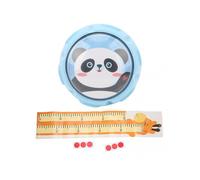 Touch High Jump Counter with Voice Broadcast ABS Self Adhesive Height Training Device for Home School Panda