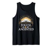 Touch Not My Anointed Citas de Advertencia bíblicas - Camiseta sin Mangas