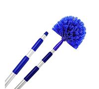 Touch Of Oranges Plumero De Telaraña, Alcance Extensible 20 Pies, Plumero De Ventilador De Techo | Poste Telescópico De Aluminio De 3 Etapas | Cerdas Medio Rígidas ||1 Cuenta (Paquete De 1)