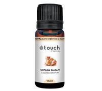TOUCH OF SYNERGY Aceite Esencial de Copaiba 100% Puro y Orgánico - Copaifera officinalis - Quimiotipado, Grado Terapéutico, Antiinflamatorio Natural, Cuidado Piel y Bienestar - 10ml