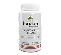 TOUCH OF SYNERGY - CORDYCEPS - Energía, Resistencia y Vitalidad - Apoyo Inmunológico y Rendimiento Físico - Adaptógeno Natural - 90 Cápsulas Vegetales