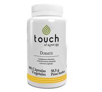 TOUCH OF SYNERGY DORMITE | Suplemento Natural para Dormir Bien | Magnesio, Triptófano, Lúpulo y Manzanilla Alemana | 90 Cápsulas Vegetales | Sueño Reparador | Vegan, Sin Gluten