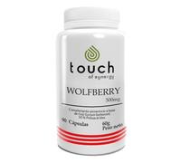 TOUCH OF SYNERGY - GOJI - WOLFBERRY - Potente Antioxidante Natural - Refuerzo del Sistema Inmunológico y Energía Vital - Salud Ocular y Cardiovascular - 90 Cápsulas Vegetales