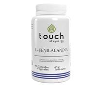 TOUCH OF SYNERGY - L-FENILALANINA 500 MG - Apoyo para la Concentración, Estado de Ánimo y Energía Mental - Producción de Dopamina y Neurotransmisores - 90 Cápsulas Vegetales