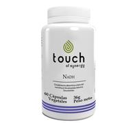 TOUCH OF SYNERGY - NADH - Energía Celular y Antienvejecimiento - Refuerzo Cognitivo y Vitalidad - Antioxidante Natural - 60 Cápsulas Vegetales