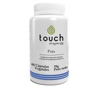 TOUCH OF SYNERGY - PABA 500mg - 90 Cápsulas - Ácido Para-aminobenzoico - Protege la Piel, Fortalece el Cabello y Aumenta la Energía.