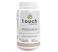 TOUCH OF SYNERGY - Psyllium 500mg - 90 Cápsulas - Fibra Soluble Natural - Regula el Tránsito Intestinal y Favorece la Salud Digestiva
