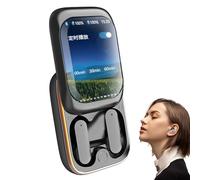 Touch Screen Headphones with HD Audio, Smart Cordless In-Ear Earbuds with Full Color Touchscreen, Slider Wireless Noise Cancelling Earphones Made from PP and Electronic Components for Music and Calls