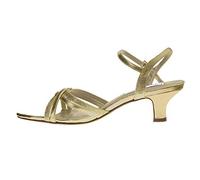 Touch Ups Melanie, Sandalias Mujer, Dorado, 44 EU Ancho