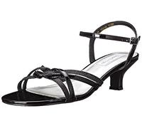 Touch Ups Sandalia para Mujer, Negro, 42 EU Ancho