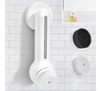 TOUCHBeauty Cepillo de Limpieza Facial con Rotación Bidireccional de 360 °,Masajeador Facial Eléctrico Limpiador 2 Cabezales de Cepillo, Carga USB,6 Velocidades Ajustables,AG-1766