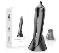 TOUCHBeauty Cortapelos para orejas y nariz para hombre, recortador de pelo sin dolor para cejas y vello facial, con cuchilla giratoria de acero inoxidable AG-1851