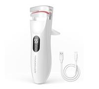 TOUCHBeauty Rizador de Pestañas Térmico con Pantalla LED, Rizador de Pestañas Eléctrico Recargable, 3 Modos de Temperatura, Calor rápido 10 Segundos y Larga Duración AG-2316