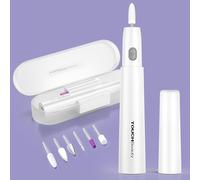 TOUCHBeauty Taladro de uñas eléctrico: limas profesionales para uñas de gel acrílico, ligero, portátil, kit de manicura y pedicura con funda, perfecto para arte regular y de uñas