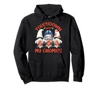 Touchdown with My Gnomies For Women Funny Football GNOME Sudadera con Capucha