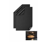 TOUCHE ® Protector de horno interior (2 unidades) | Hoja revestimiento horno | reutilizable, antiadherente y resistente a altas temperaturas | Incluye Libro de recetas.