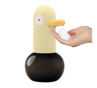 Touchless Soap Dispenser - Waterproof Sensor Hand Wash for Kids | ABS Body with Infrared Motion Detection, Duck Automatic Foam Pump, Rechargeable Liquid Dispenser for Bathroom Kitchen Bathtub