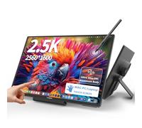 Touchportable Touchscreen Mac Monitor,Mini 13.3 pulgadas,2560x1600, pequeña pantalla de ordenador de viaje Extender juego para Apple/ portátil/escritorio /Macbook/ teléfono /Tablet/PS45/Switch/TV