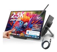 Touchportable Touchscreen Mac Monitor,Mini 13.3 pulgadas,2560x1600, pequeña pantalla de ordenador de viaje Extender juego para Apple/ portátil/escritorio /Macbook/ teléfono /Tablet/PS45/Switch/TV