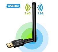 TouchSKY Adattatore Antenna WiFi USB 3.0 1200Mpbs Chiavetta WiFi con 2 Antenna 5dBi Dual Band 2.4G/5G Scheda Ricevitore WiFi per PC/Desktop/Laptop, Compatibile con Windows10/8/7/Vista/XP/Mac OS (W1)