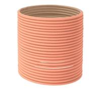 Touchstone Colección de pulseras indias de Bollywood de color pastel, bellamente hechas a mano, elección occidental, color pastel, melocotón, coral, diseñador, joyas, brazaletes, juego de 24REM