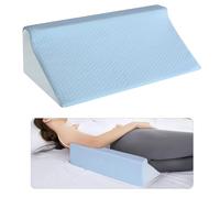 Touchutopia - Almohada cuña de espuma viscoelástica para dormir de lado, prevención de úlceras por presión después de la cirugía, apoyo para el embarazo, soporte de tobillo