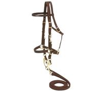 Tough 1 Australian Outrider Collection - Brida de Nailon, Color marrón