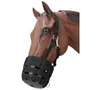 Tough 1 - Bozal de Nailon con Halter, Color Negro