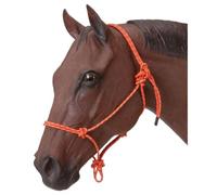 Tough 1 Cuerda de Polietileno Atado Halter, 50-1000-39-0, Naranja, Horse