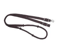 Tough 1 Deluxe Knotted Cord Roping Reins-Brown Riendas ecuestres, Unisex, marrón, 1" X 8'