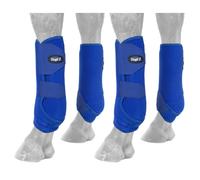 Tough 1 Extreme Vented Sport Boots Set Royal Blue Small